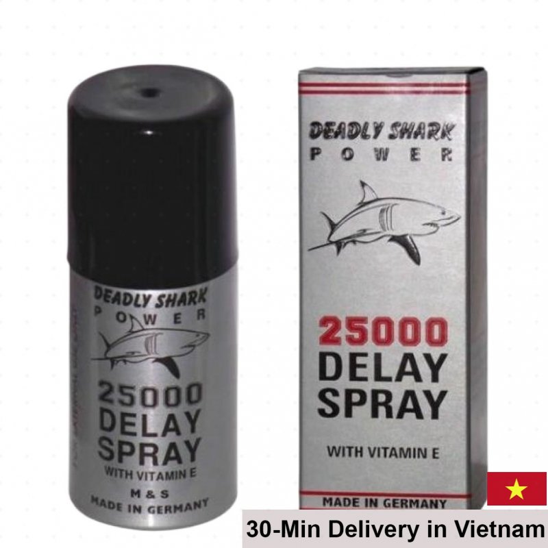 Deadly Shark Delay Spray for Prolonged Male Performance 