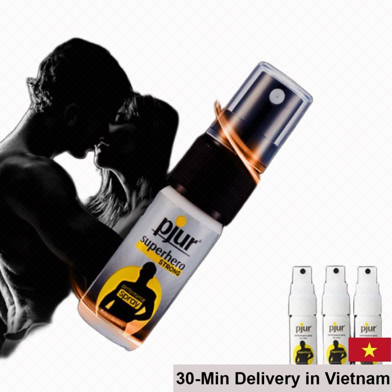 Pjur SuperHero Delay Spray 10ml Strong Lasting Effect 