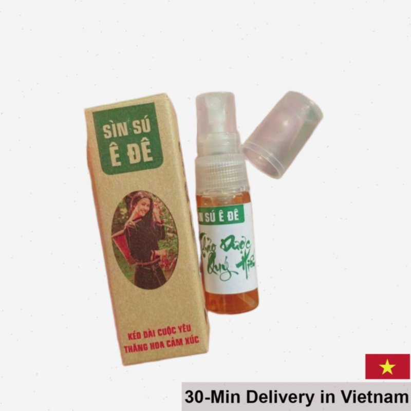 Ê Đê Herbal Spray Delay Performance Enhancer Men Natural Long-lasting 