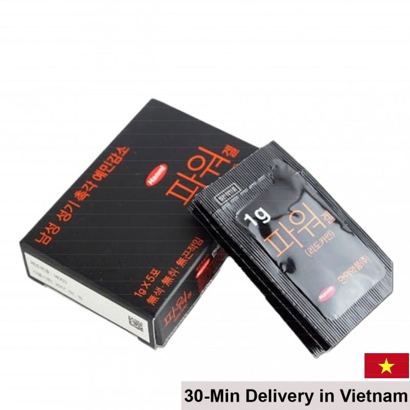 Hanmi Power Gel 1g Korean Delay Sexual Performance Enhancer 