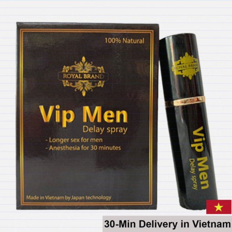 Vip Men Delay Spray 10ml Long Lasting Male Performance Enhancer Vietnam 