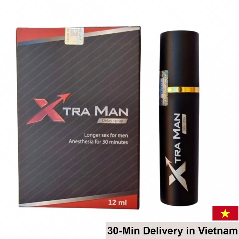 Xtraman Delay Spray 12ml Prolong Performance Fast Acting USA 