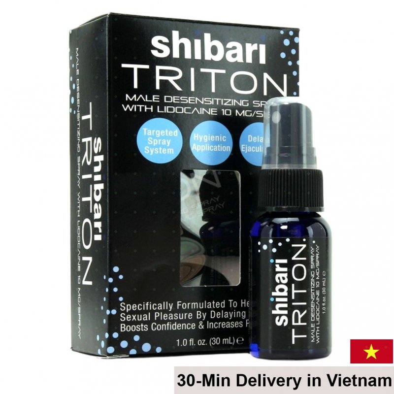 Shibari Triton USA Delay Spray 30ml Lasting Performance 