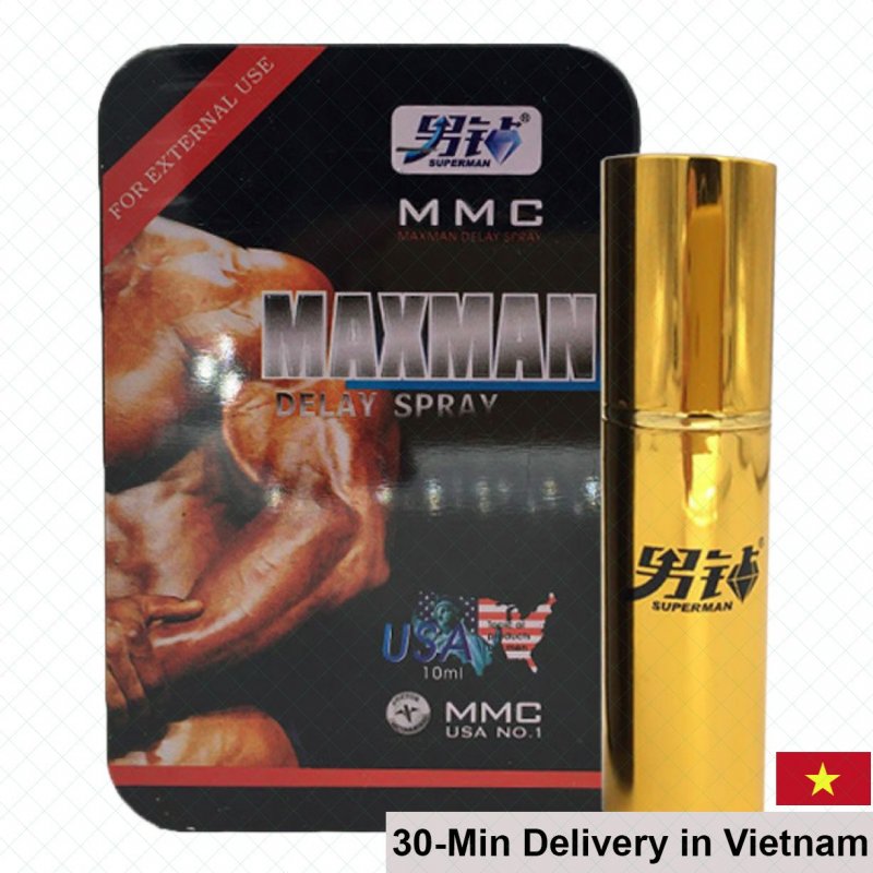 USA MAXMAN Delay Spray 10ml Lasting Sexual Performance 