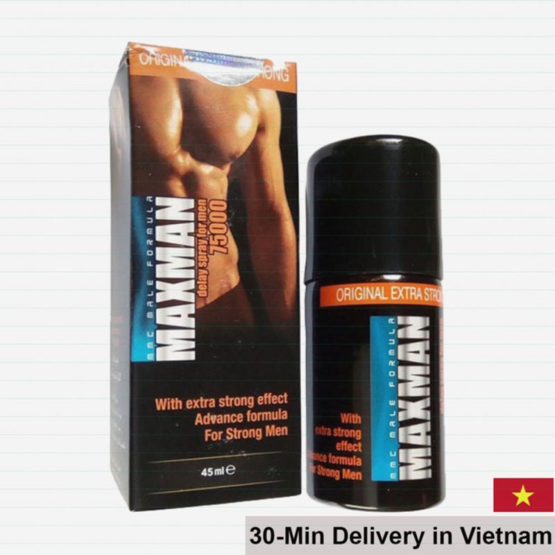 USA Maxman Delay Spray 45ml Last Longer Intense Performance 