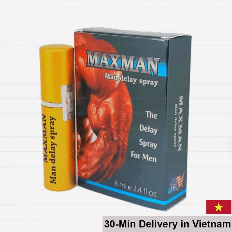 USA Maxman 8ml Long Lasting Male Delay Spray 