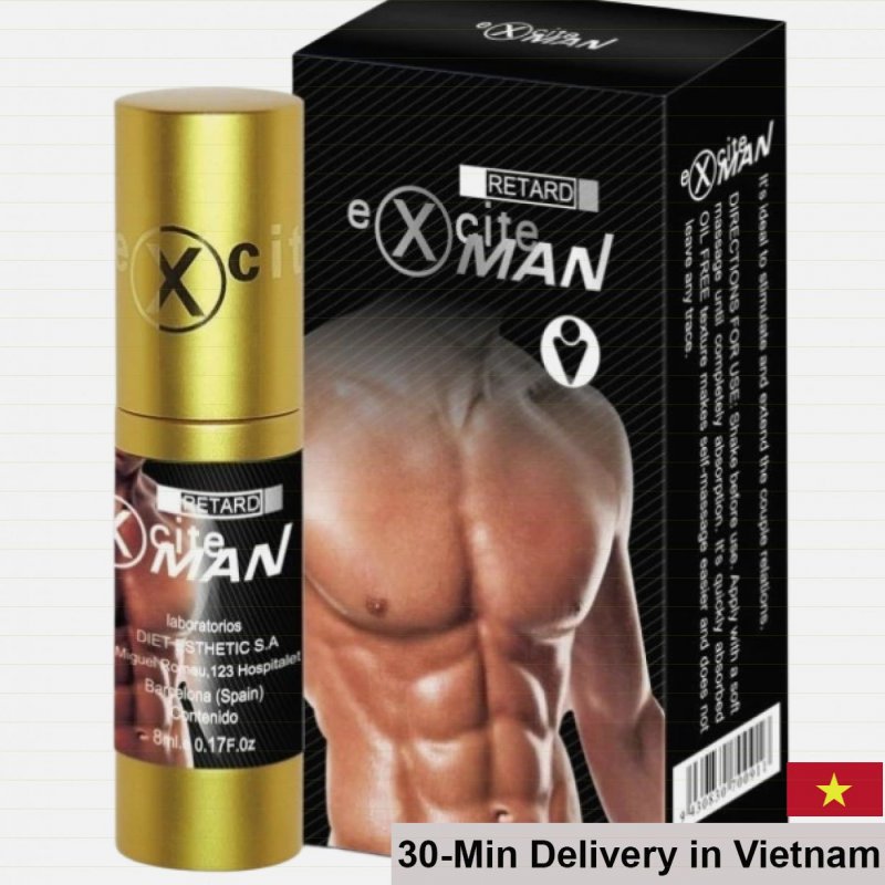 USA Excite Man Delay Spray 10ml Long-Lasting Male Performance 
