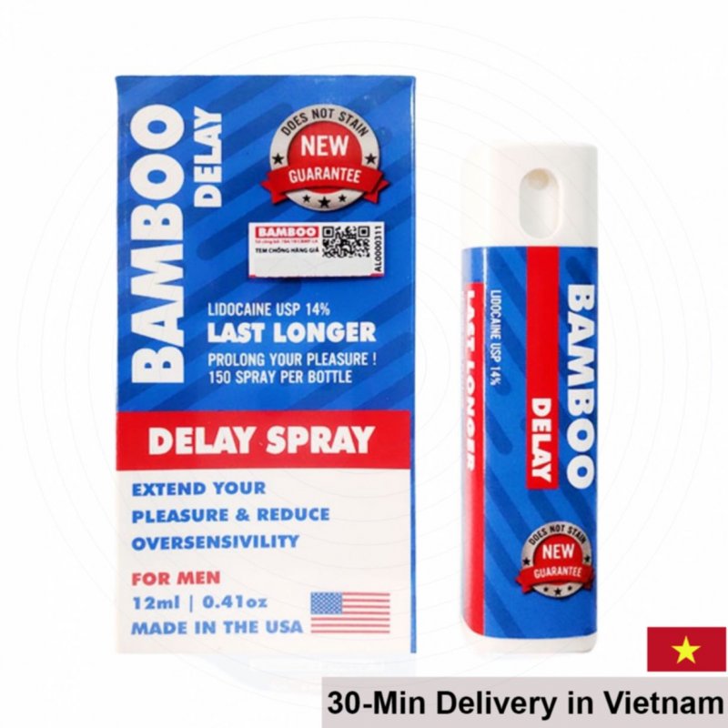 USA Bamboo Delay Spray 12ml Prolong Sexual Performance 