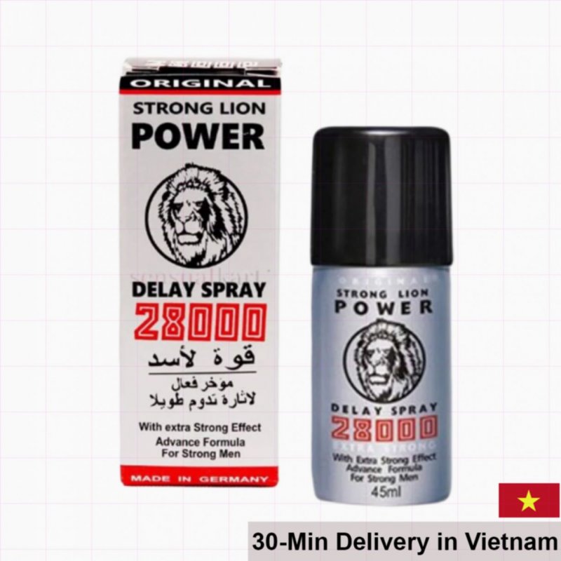Strong Lion Power Delay Spray 45ml Prolong Male Stamina 