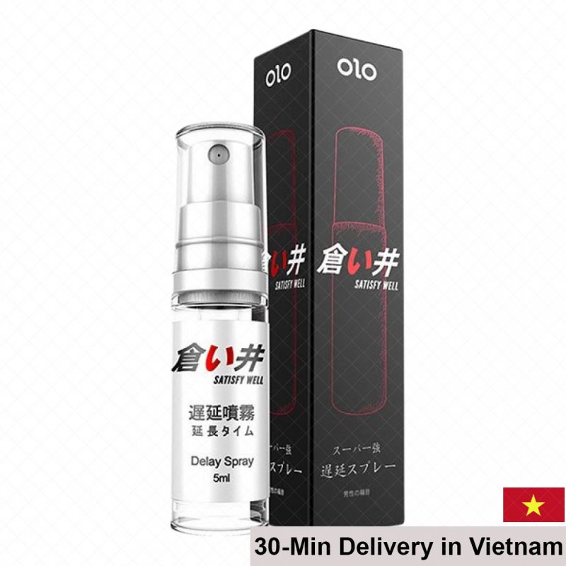Olo Delay Spray Natural Herbal Male Performance Booster 5ml 