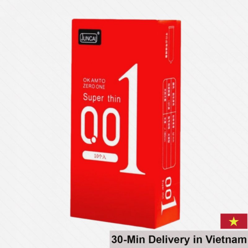 Juncai Okamoto Superthin Vanilla Scent Condom Box of 10 