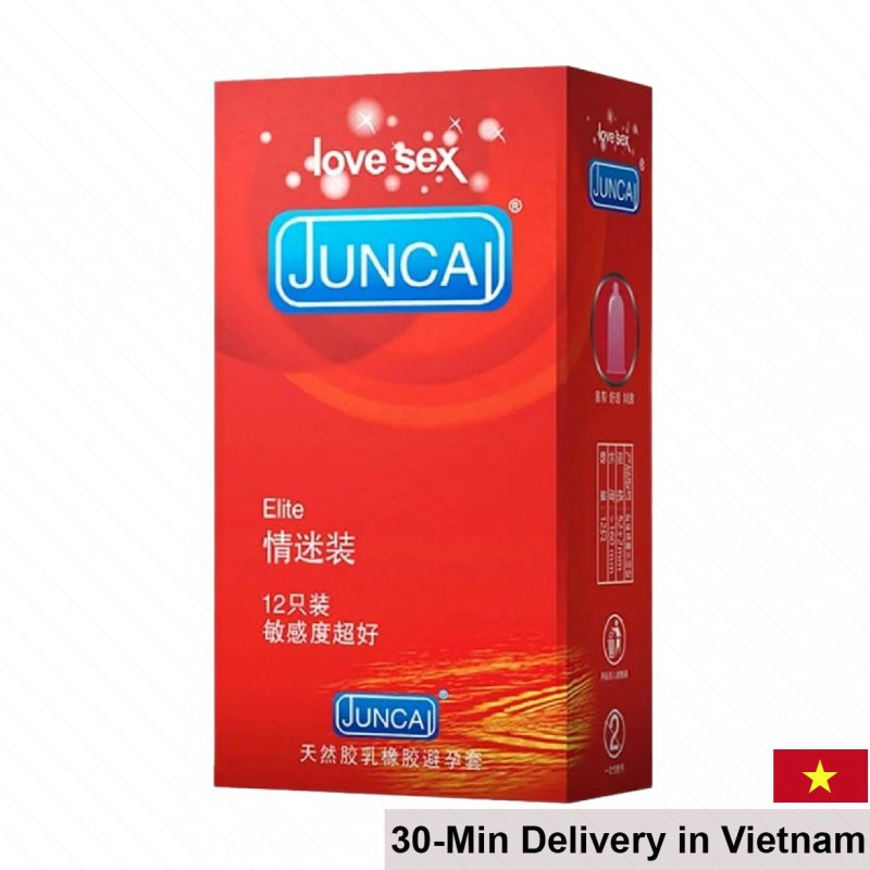 Juncai Elite Heat Transmitting Condom 12-Pack USA 