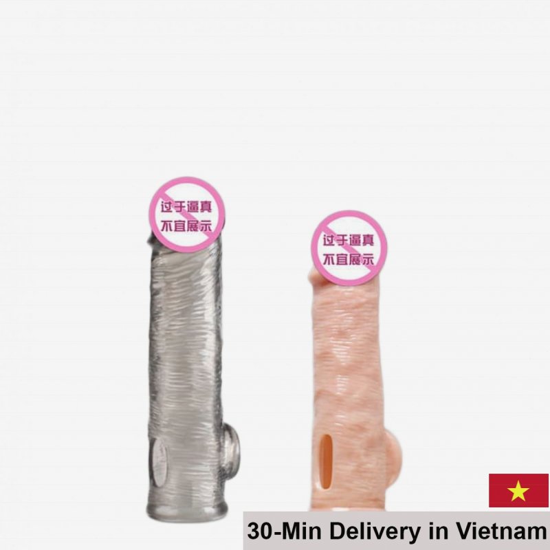 Donzen Baide Vibrating Ring Condom for Intense Pleasure 