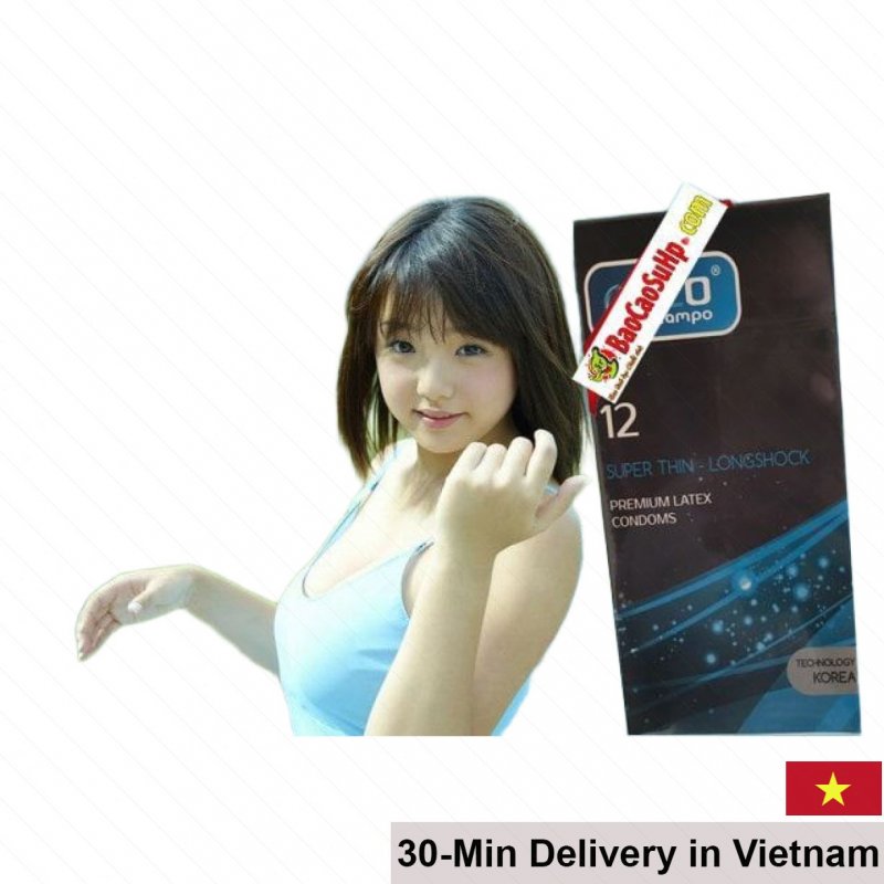 Oleo Super Thin Longshock Premium Latex Condom Delay 