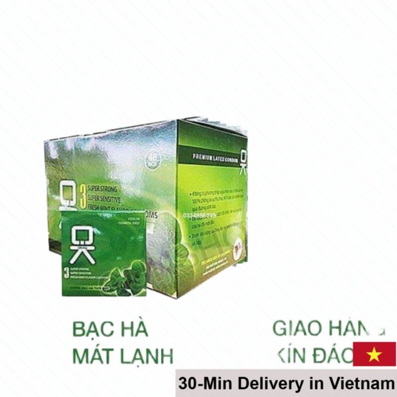 Ok Rocmen Mint Flavor Condom 144pcs Trusted Family Protection 