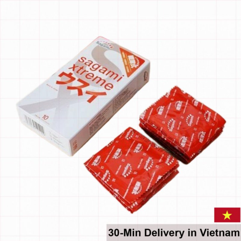 Sagami Super Thin Japanese Condom Ultra Slim 0.03mm Safe Feel 