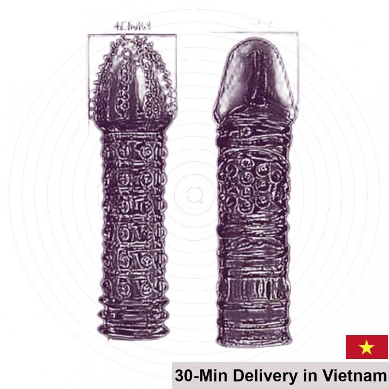 Textured Stimulating Condom for Female Enhanced Sensation 