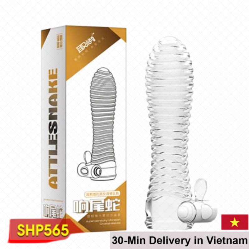 SHP565 Premium Extender Condom Enlarge And Prolong Size 
