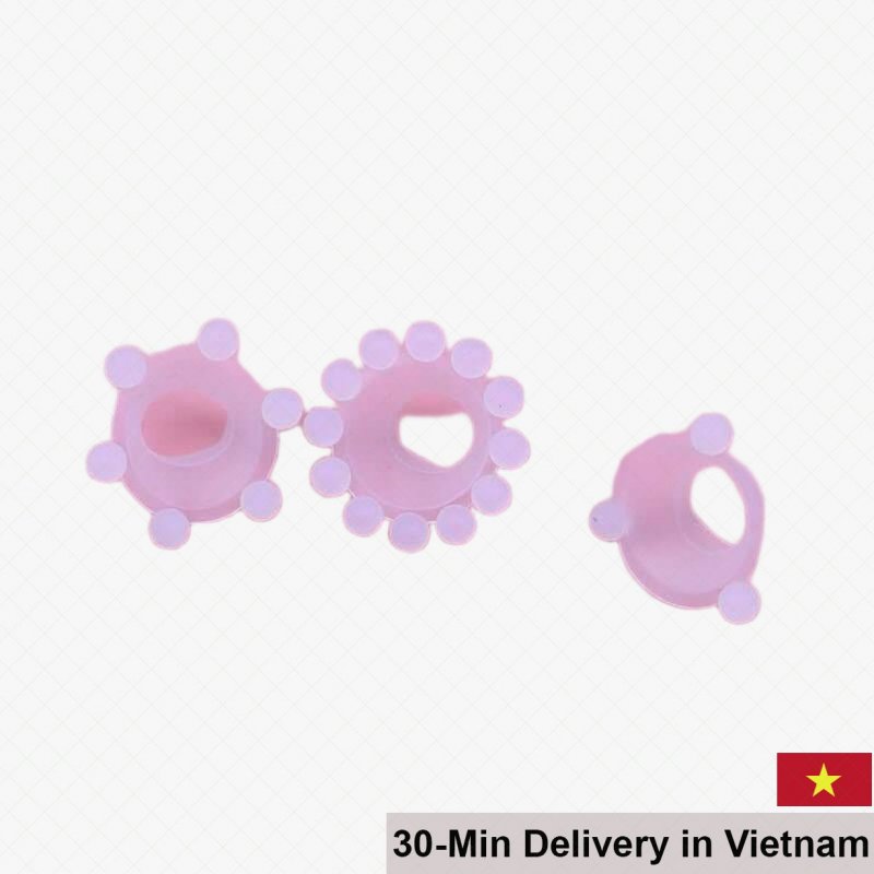 Silicone Penis Rings Combo 3pcs 6 12 18 Beads Last Longer 