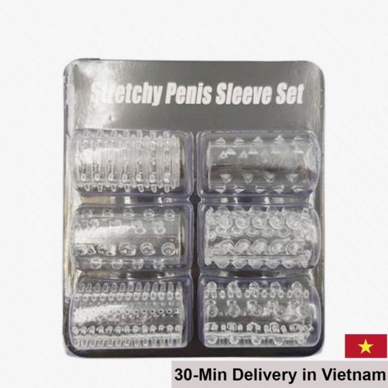 OEM Silicone Middle Ribbed Condom 6pcs Comfortable Fit 