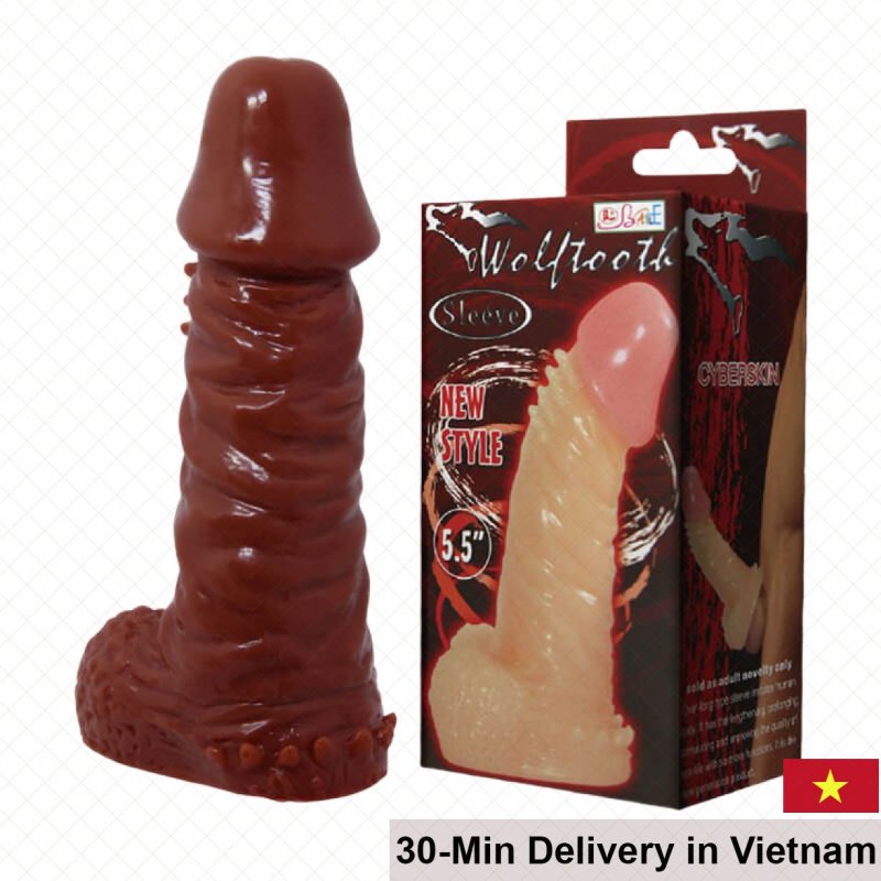 Baile Wolftooth Sleeve Soft Egg Vibration Condom 