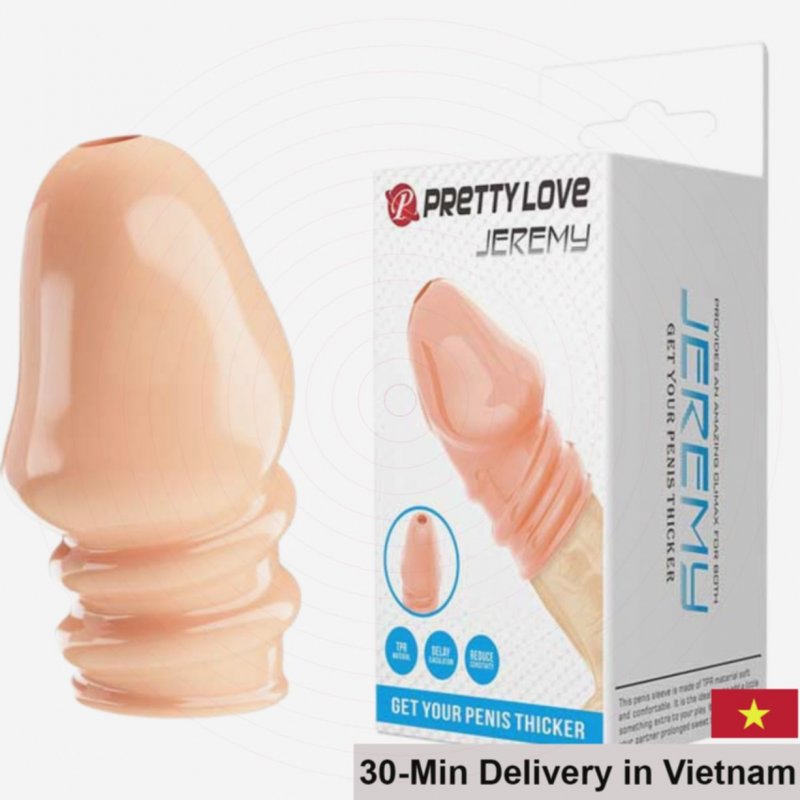 Pretty Love Jeremy Textured Curved Silicone Dildo 