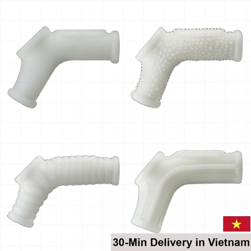 Lovetoy Silk Knights Ring Vibrating Strap-On Condom Boost Pleasure 