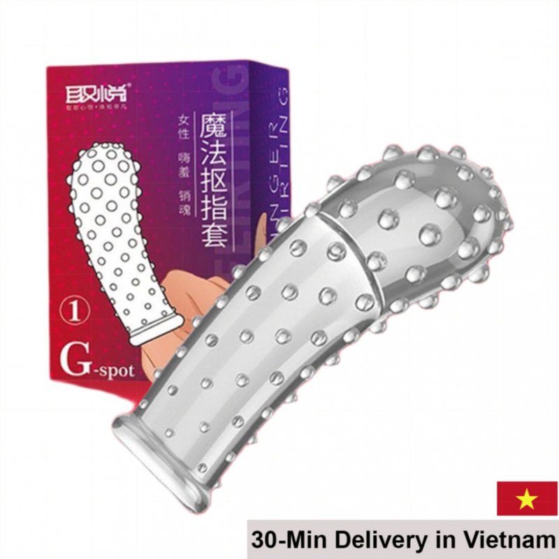 Fingertip Textured Condom Aichao G-Spot Full Body Stimulator 