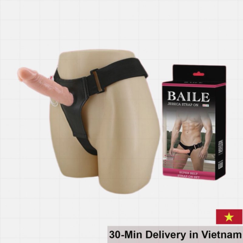 Baile Jessica Hollow Strap-On Dildo Male Enhancement 