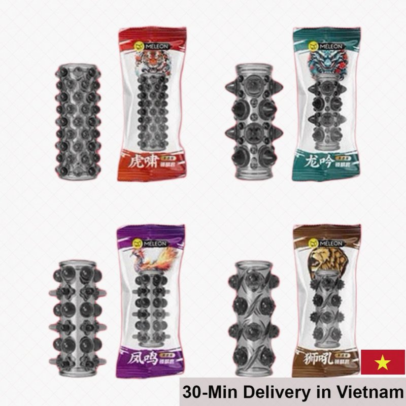 Meleon Textured Beaded Condoms for Enhanced Pleasure 
