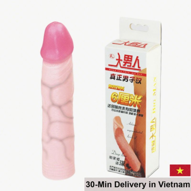 Penis Sleeve Delay Condom 21.5cm Prolong Sex 
