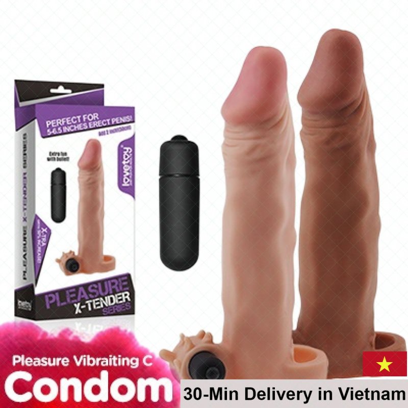 Lovetoy USA Soft 5.8cm Enhancing Vibrating Dildo Ring 