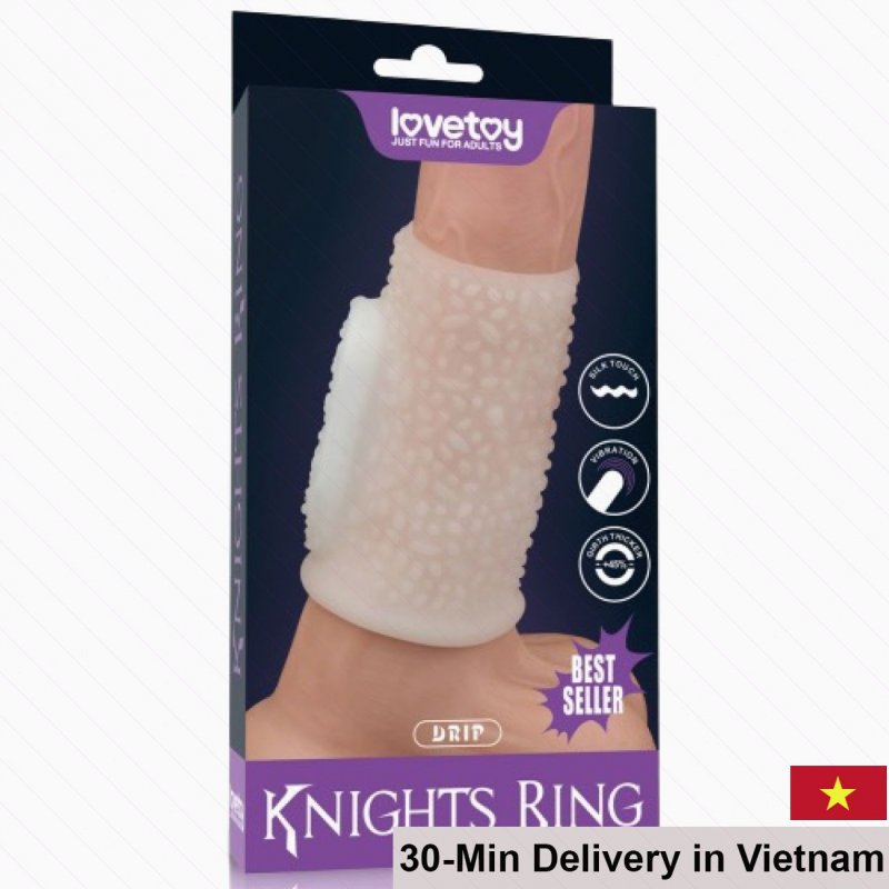 Knights Ring Soft Spiked Vibrating Extension 