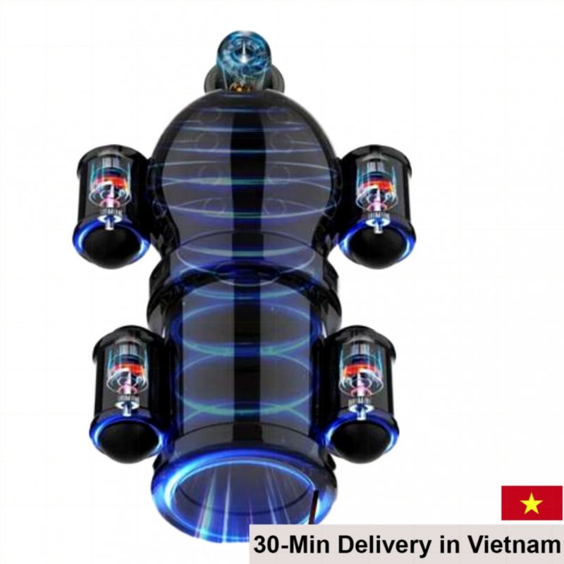 DC33G Penis Massager 5-Point Vibration Rechargeable 