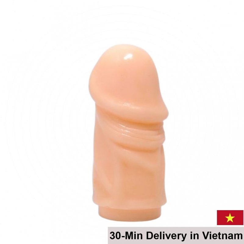 Silicone 4cm Head Penis Sleeve Durable & Flexible 