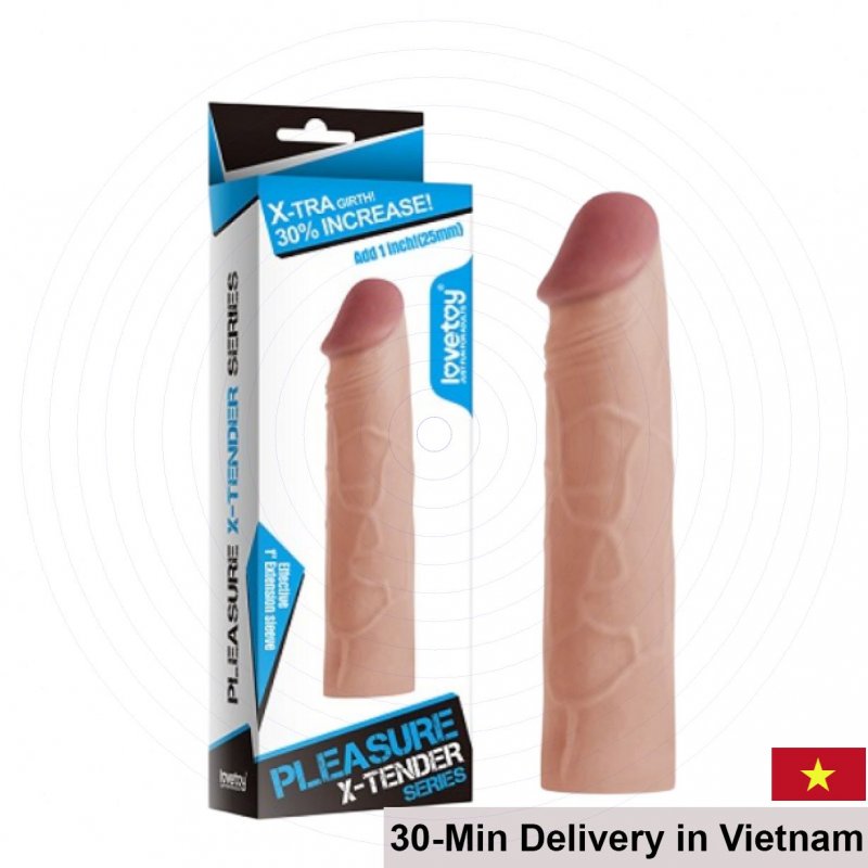 Lovetoy Ms5 3cm Penis Extender Condom Enhancer 