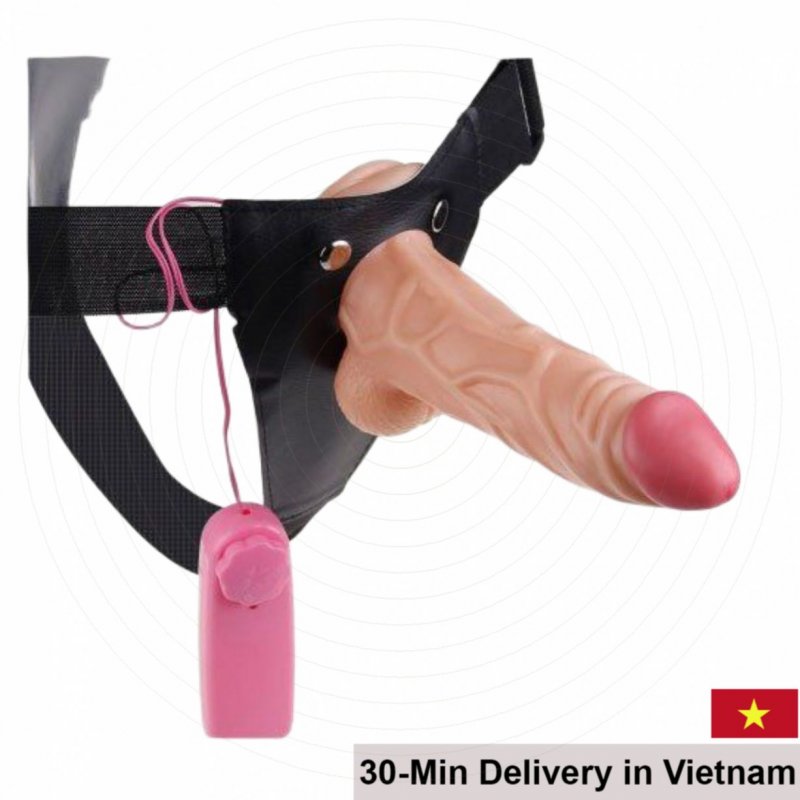 Hollow Strap-On Vibrator for Men and Lesbian Couples 