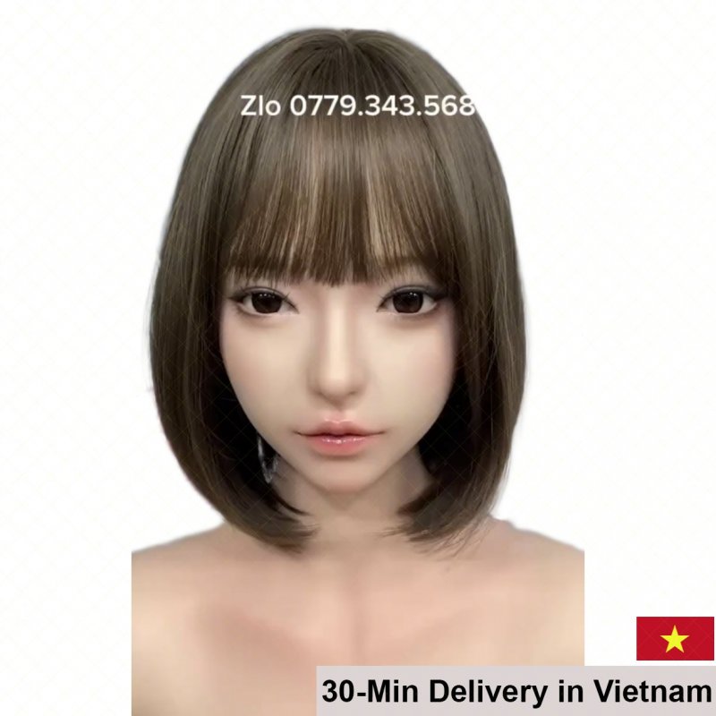 Hara Silicone Head With Tongue Oral Cavity Flexible Mouth 