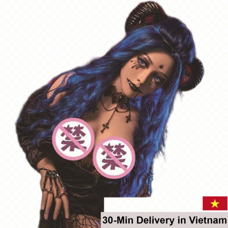 BH002 Black Witch Sexy Large Bust Full Body TPE Sex Doll 