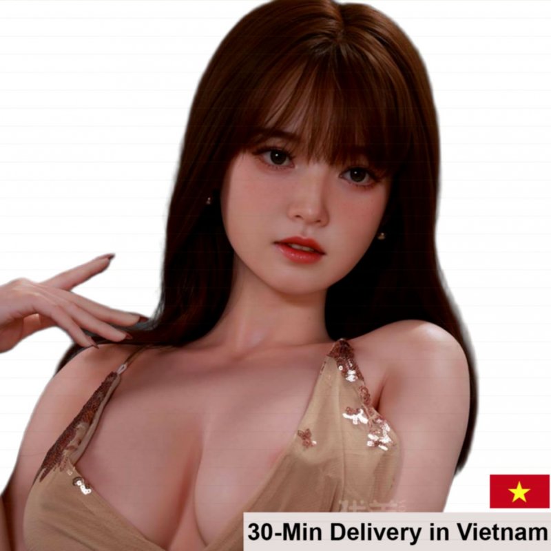 Asian Sexy 145cm Soft Breast Silicone Doll Realistic Hair 