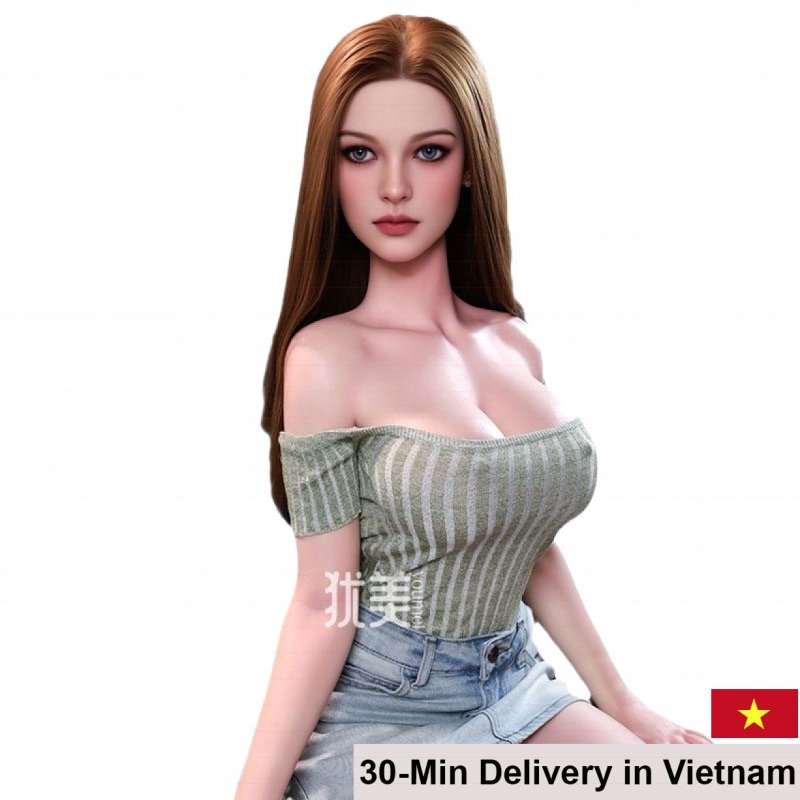 Silicone Latin Silva Love Doll 1.58m Realistic Hair Implant 
