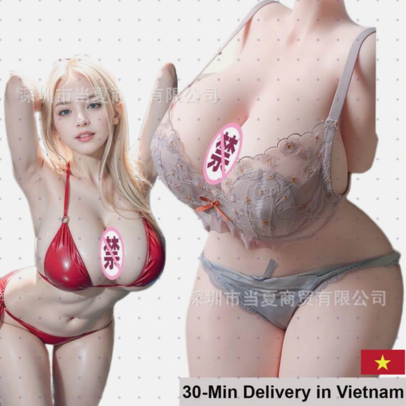 Toysheart Gabriela 64cm Silicone HalfBody Sex Doll Plump Breast 
