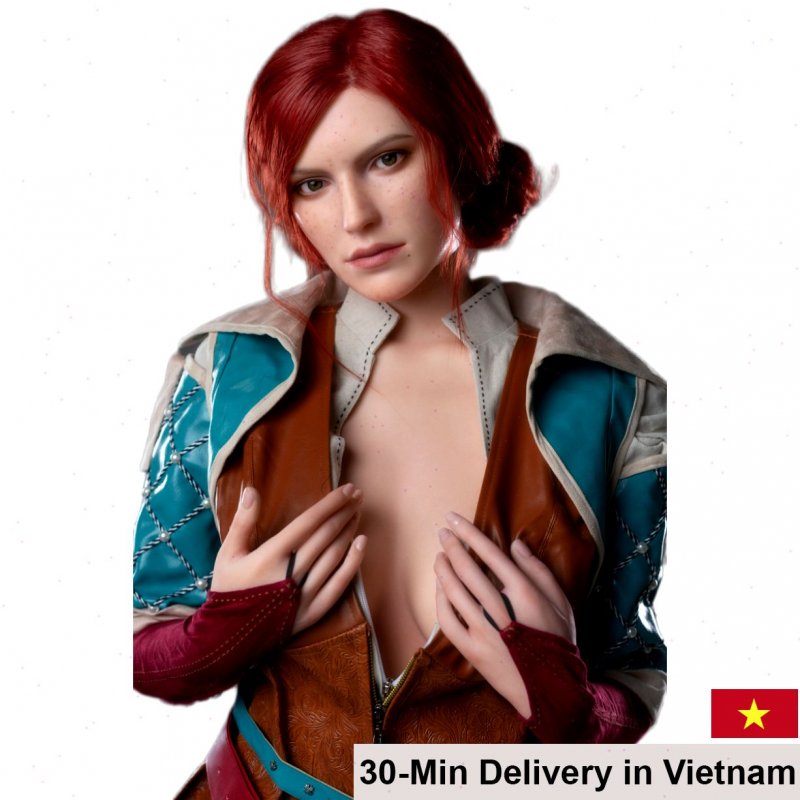 Triss Merigold Witcher Realistic Silicone Sex Doll 168cm 