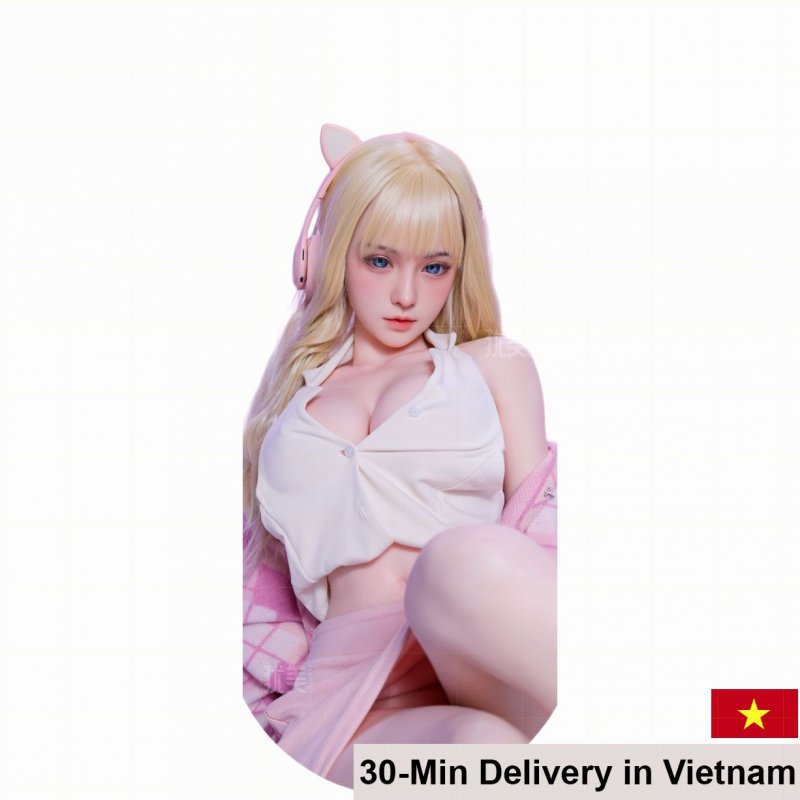 Aki Yoko 168cm Platinum Silicone Realistic Sex Doll Premium 