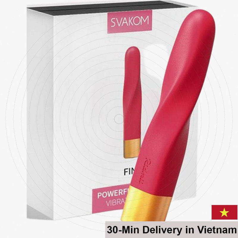 Svakom Finn Spiral Textured Son-shaped Vibrator 