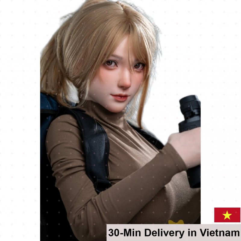 Kitty Realistic Platinum Silicon Doll 165cm Natural 
