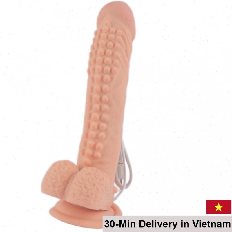 Yeain Enduro Blaster 19cm Textured Soft TPE Realistic Dildo 