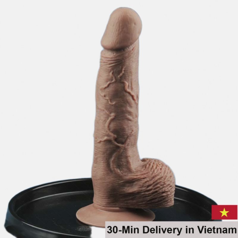Mizzzee King Gun Heat Function Realistic Silicone Vibrating Toy 