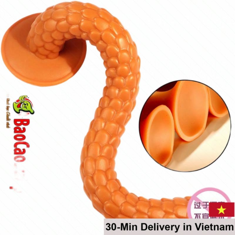 Jiuai Snake Hunt Flexible Soft Realistic Long Dildo 