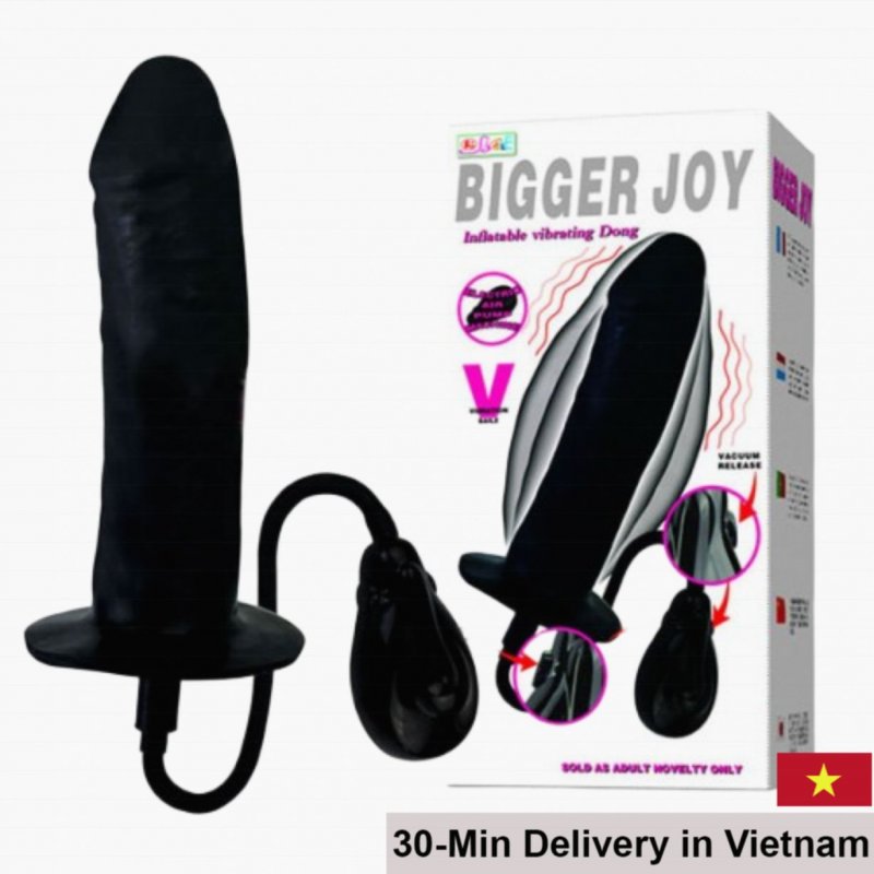 Bigger Joy automatic inflatable vibrating male masturbator 